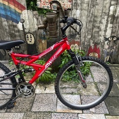 【5525】マウンテン　マルイシ　26インチ　前後タイヤ新品　  13,800円（防犯・税込）の画像