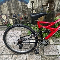 【5525】マウンテン　マルイシ　26インチ　前後タイヤ新品　  13,800円（防犯・税込）の画像