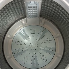 AQUA 縦型洗濯機 AQW-S7NBK 2023年式７kg 送料無料の画像