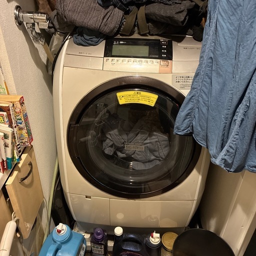 ドラム式乾燥機能付き洗濯機　日立　BD-V9800