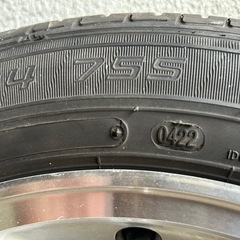 155/65-14ダイハツ純正ホイールセットの画像