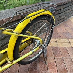 レトロ自転車 20インチタイヤの画像