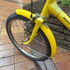 レトロ自転車 20インチタイヤの画像