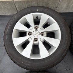 オススメ 24年❗️BRIDGESTONE スズキ純正ホイール４本セット⭐️の画像