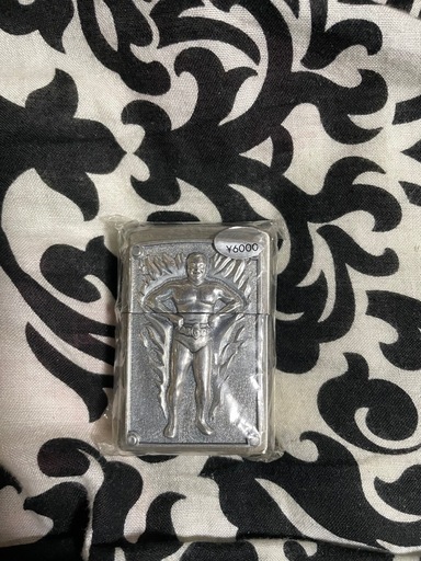 Zippo ジッポーライター：日本プロレス 力道山 1998年製