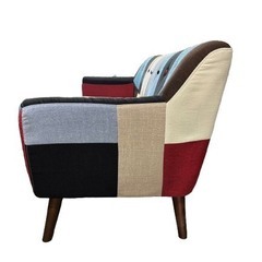 MODERN DECO　3人掛けマルチカラーソファ　（在庫：1）の画像