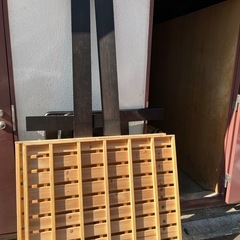 ニトリシングルベッドの画像