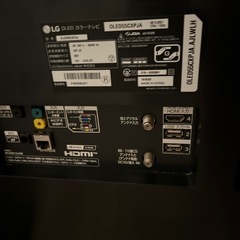 【ジャンク】4k有機ELテレビ　OLED55CXPJA 55インチ の画像