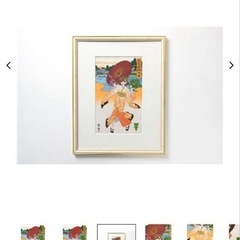 浮世絵木版画『超電磁砲少女 御坂美琴』