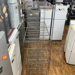【リサイクルショップどりーむ鹿大前店】No.2740 メタルラック 106×46×186 棚の画像