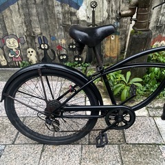 【5531】ビーチクルザー　Holly  26インチ　17,100円（防犯・税込）の画像