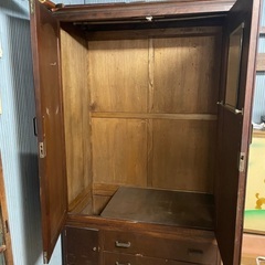 レトロ タンス 収納の画像