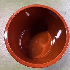 東♪#446 久松 かめ 8号 漬物容器 梅干甕 味噌壺 常滑焼 常滑焼 久松 かめ 蓋付の画像