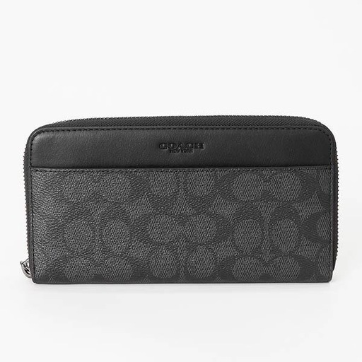 新品未使用 COACH コーチ ラウンドファスナー ウォレット 長財布