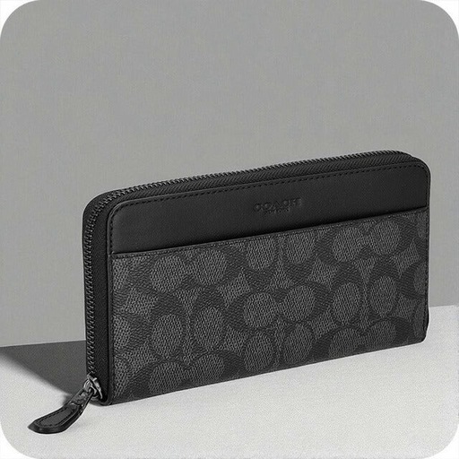 新品未使用 COACH コーチ ラウンドファスナー ウォレット 長財布