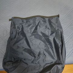 jerise 自転車用レインコート（バックパック対応／ネイビー／未使用に近い）の画像