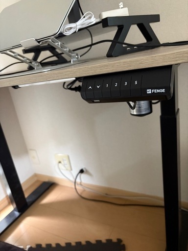 【決まりました】昇降デスク　パソコンデスク