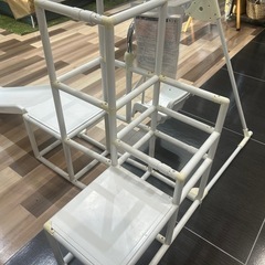 【ジャングルジャングル岸和田和泉インター】ジャングルジム ホワイト 和泉市 堺市 岸和田市 泉大津市 高石市 泉北郡熊取町の画像