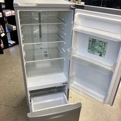 H2509-182 Panasonic 2ドア冷蔵庫 NR-B17AW-S 2017年製 168L 動作確認済み キズ汚れ有りの画像