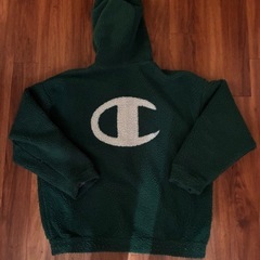 Champion チャンピオン リバーシブル ボアジャケット カーキ グリーン　エックスガールコラボの画像
