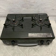 【Rinnai】 リンナイ ガステーブル KG34NBKL LPガス用 2021年製 動作確認済み 中古 家電 グリル付き ガスコンロ A0387の画像