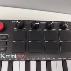 【良品】AKAI MPK mini play/ミニキーボードの画像