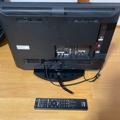 SONY製22型液晶テレビの画像