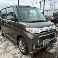 【支払総額12.8万円】激安タントカスタム 車検令和8年4月 機関良好 パワスラ エアコンバッチリ タイヤバリ山♩の画像