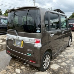 【支払総額12.8万円】激安タントカスタム 車検令和8年4月 機関良好 パワスラ エアコンバッチリ タイヤバリ山♩の画像