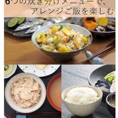 [山善] 炊飯器 1～3合炊き マイコン式 6種類炊き分け機能 予約 保温 玄米 ブラック YJC-300(ブラック)の画像