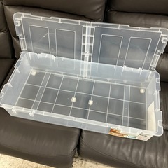 A 2509-268 ベッド下収納ボックス クリアケース 中古美品の画像