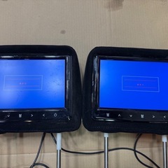 ヘッドレストモニター2個セットの画像
