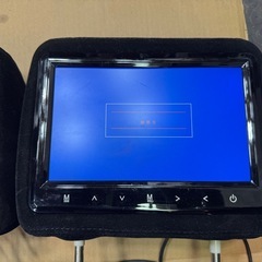 ヘッドレストモニター2個セットの画像