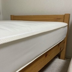 【無印　0円！シングルベッド】の画像