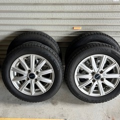 155/65R14 アルミ付き4本の画像