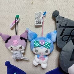 クロミちゃん　ぬいぐるみリュック＆ぬいぐるみ3個セットの画像