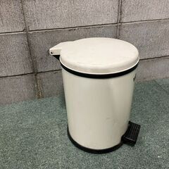 フットペダル式 ゴミ箱 10L ペールボックス 円柱 ごみ箱の画像