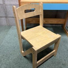 木製 子ども 幼児 学習机 椅子セット 作業台 勉強机 幅63cm×奥行32cm×高さ60cmの画像