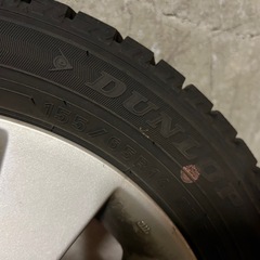 155/65R14 タイヤアルミホイールの画像