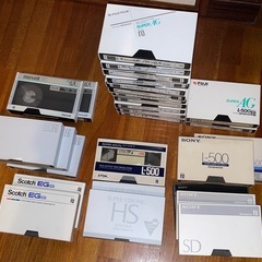 ベータ　ビデオテープ28本　中古の画像