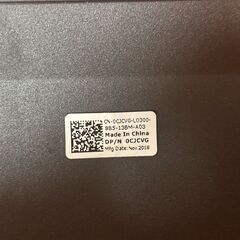 DELL デル キーボード KB216d USB接続 日本語配列 ブラックの画像