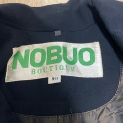 レディース　コート　レトロ　黒の画像