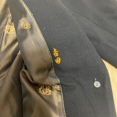 レディース　コート　レトロ　黒の画像