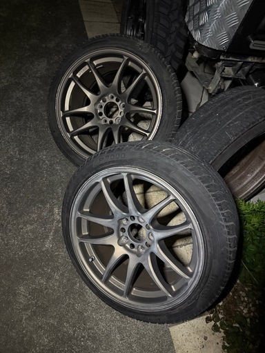 17インチ　ワークエモーションCR Kai 9j +38 2本　ブロンズ