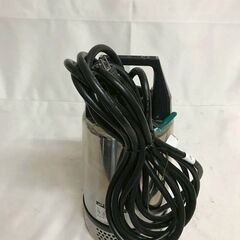 【北見市発】鶴見製作所 ツルミポンプ 50SQ2-2.4S-51 2024年製 シルバー 本体のみ 水中ポンプ (D6595amkyYM)の画像