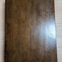 木製ローテーブル 引き出し付きの画像