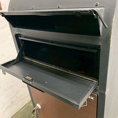 【YAMASORO】 ヤマソロ 宅配ボックス付きポスト Le-grand ルグラン ポスト メールボックス 郵便受け A0388の画像
