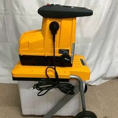 【北見市発】リョービ RYOBI ガーデンシュレッダ GS-2020 2015年製 黄色 粉砕機 チッパー (D6596kwraY)の画像