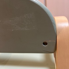 木製　ローベビーチェアーの画像