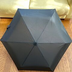 used 折りたたみ傘　黒　自動開閉ボタン　②の画像